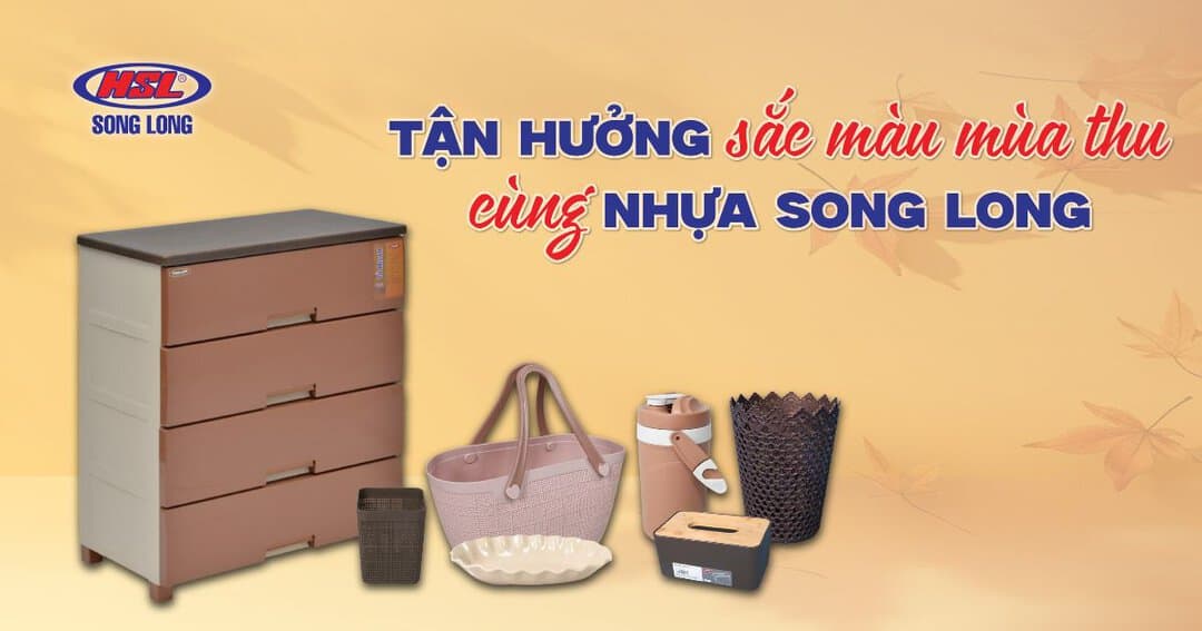 BST sắc màu mùa Thu – Mang cả mùa Thu về nhà với Nhựa Song Long